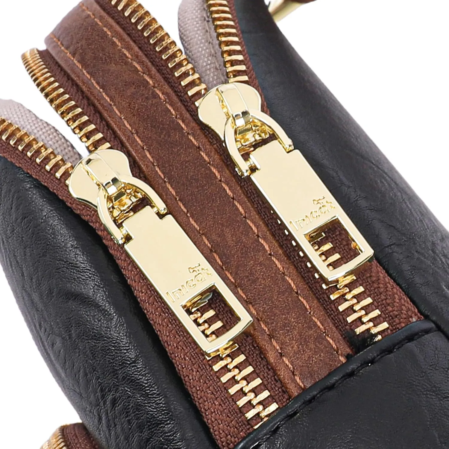 INICAT RFID Blocking Sling Bag Leather Crossbody Bags for Women Fanny Pack Cross Body for Woman Chest Bag for Travel 1.9L