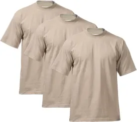 Pro Club Men's 3-Pack Heavyweight Cotton Short Sleeve Crew Neck T-Shirt